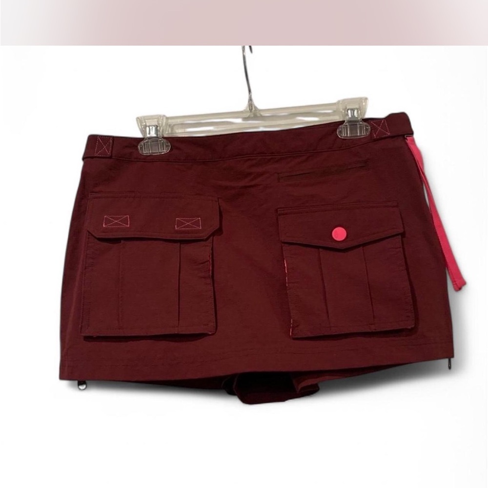 FP Movement by Free People Maroon Skort with Pockets